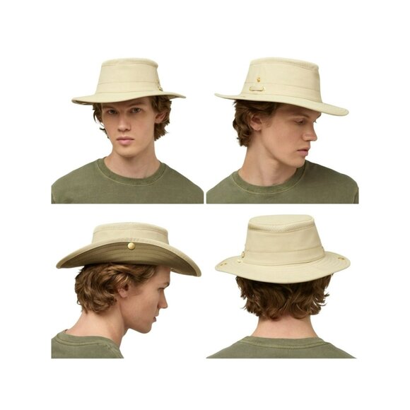 Authentic Tilley Endurables LTM3 Airflo Classic Snap Up Sunhat Gardening Hiking - Picture 3 of 16